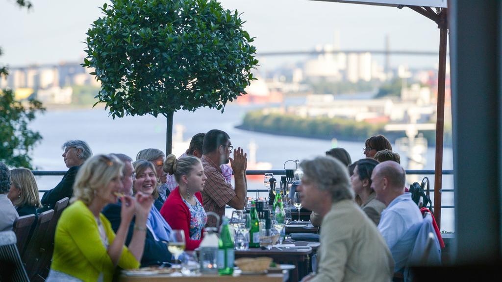 Rainvilles Elbterrassen Hamburg-Harburg Exteriör bild